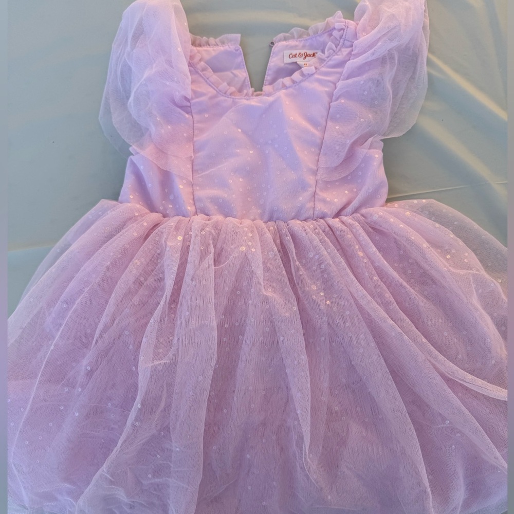 Cat & Jack Light Purple Ruffle Dress